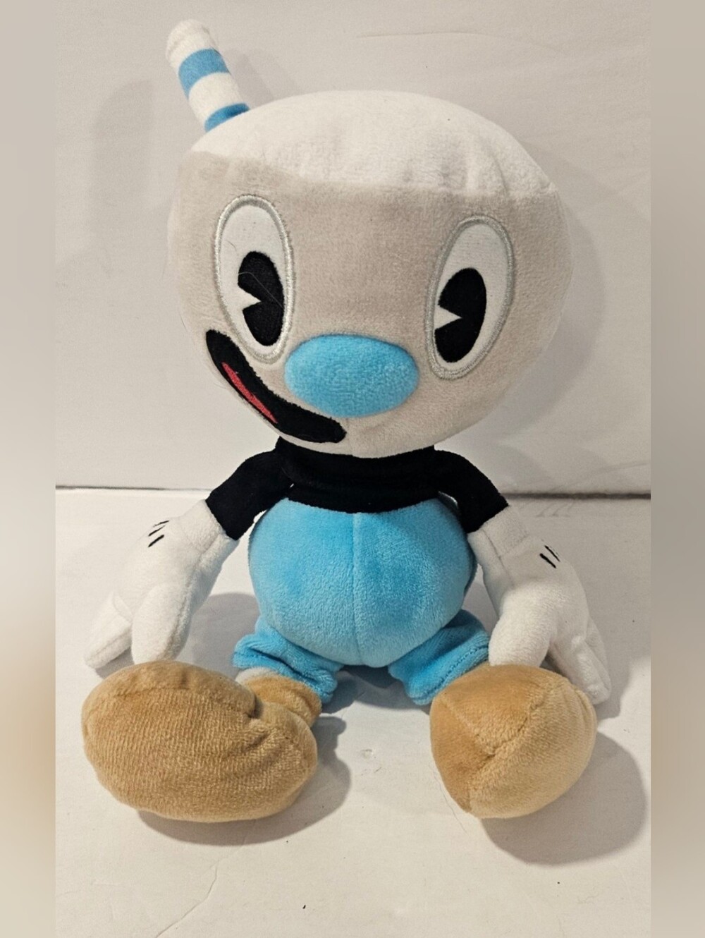 Funko Cuphead Mugman Plush 9” Blue The Cuphead Show Netflix Gaming Character